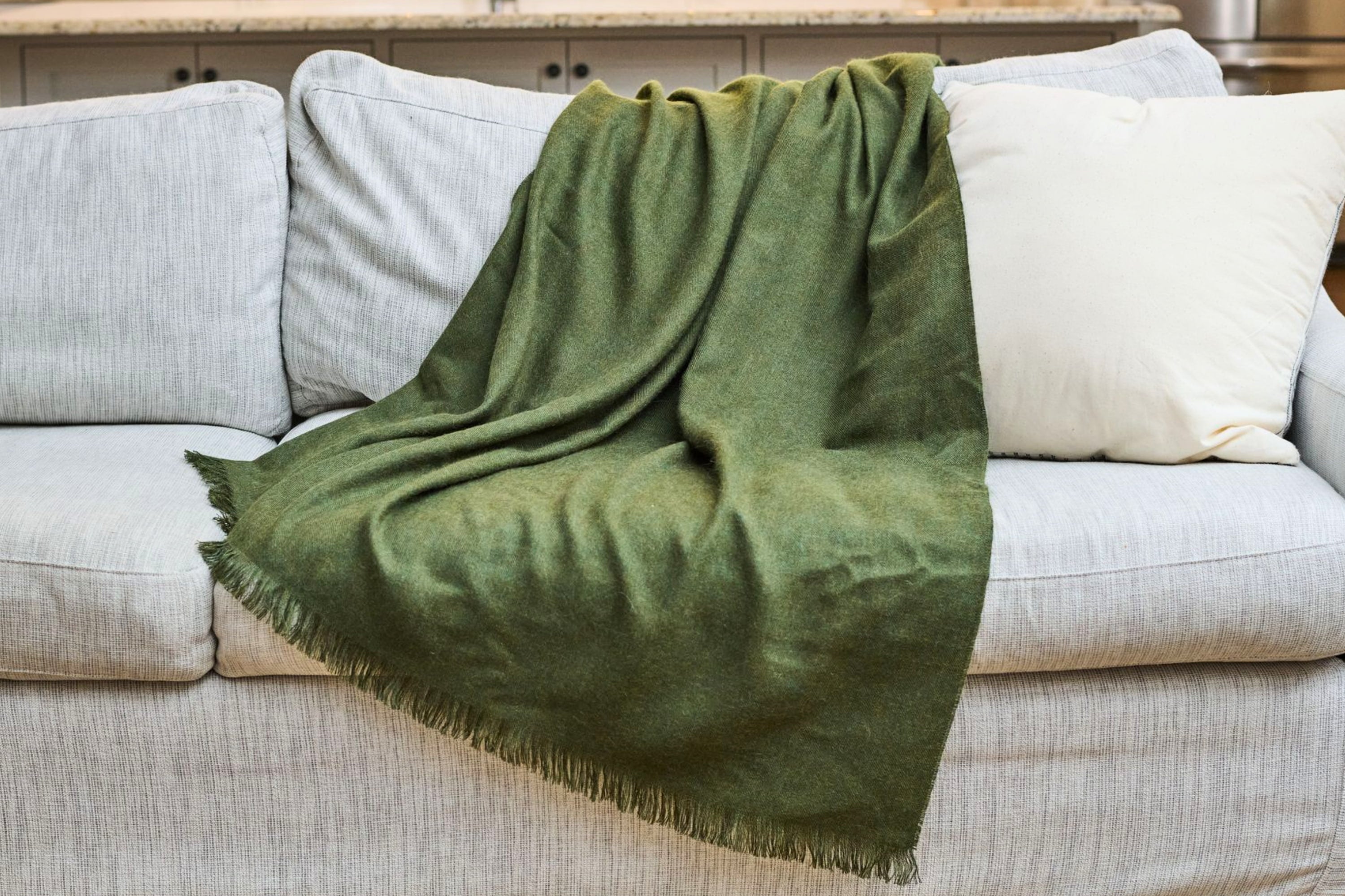 Baby Alpaca Throw Blanket