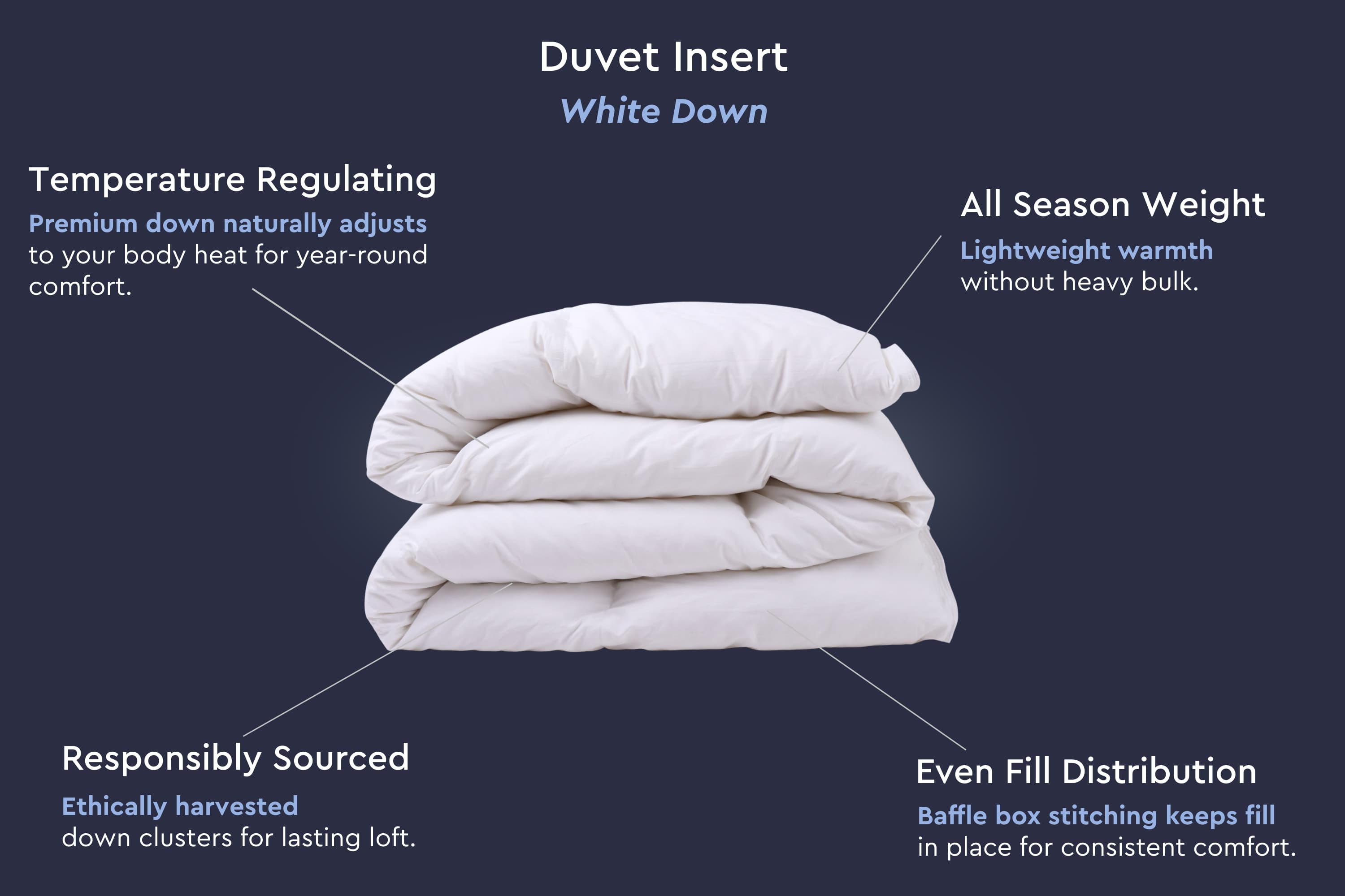 Down Duvet Insert