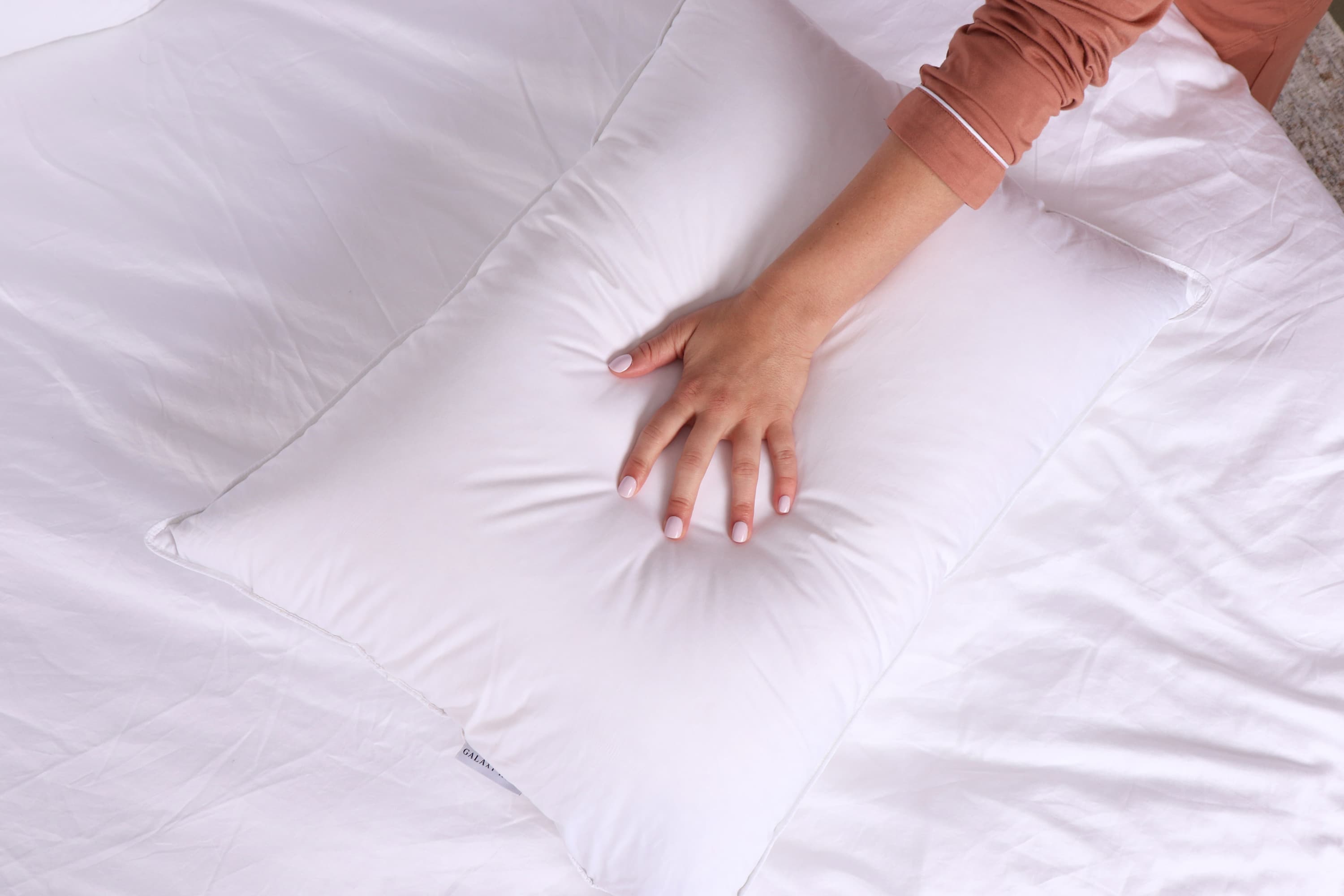 Down + Feather Chamber Pillow