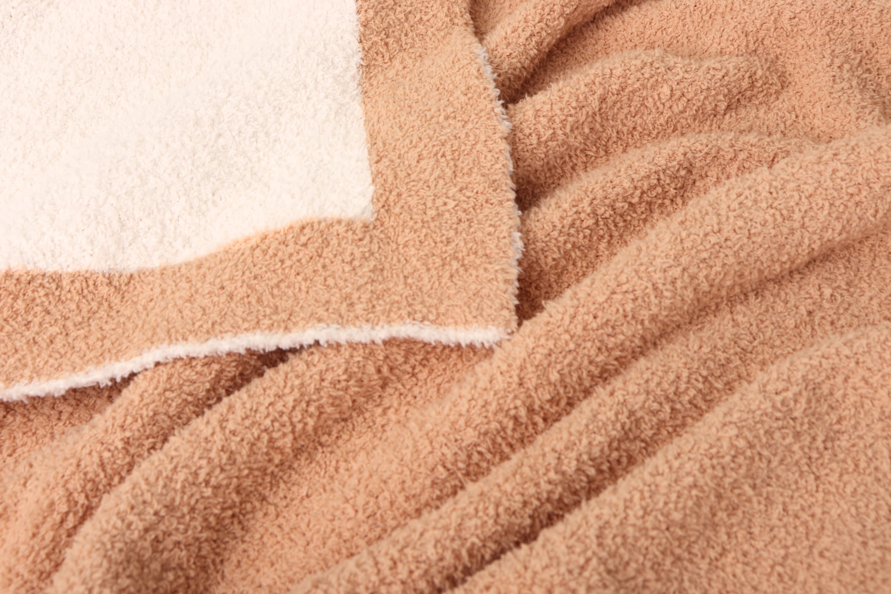 Tan and White Reversible