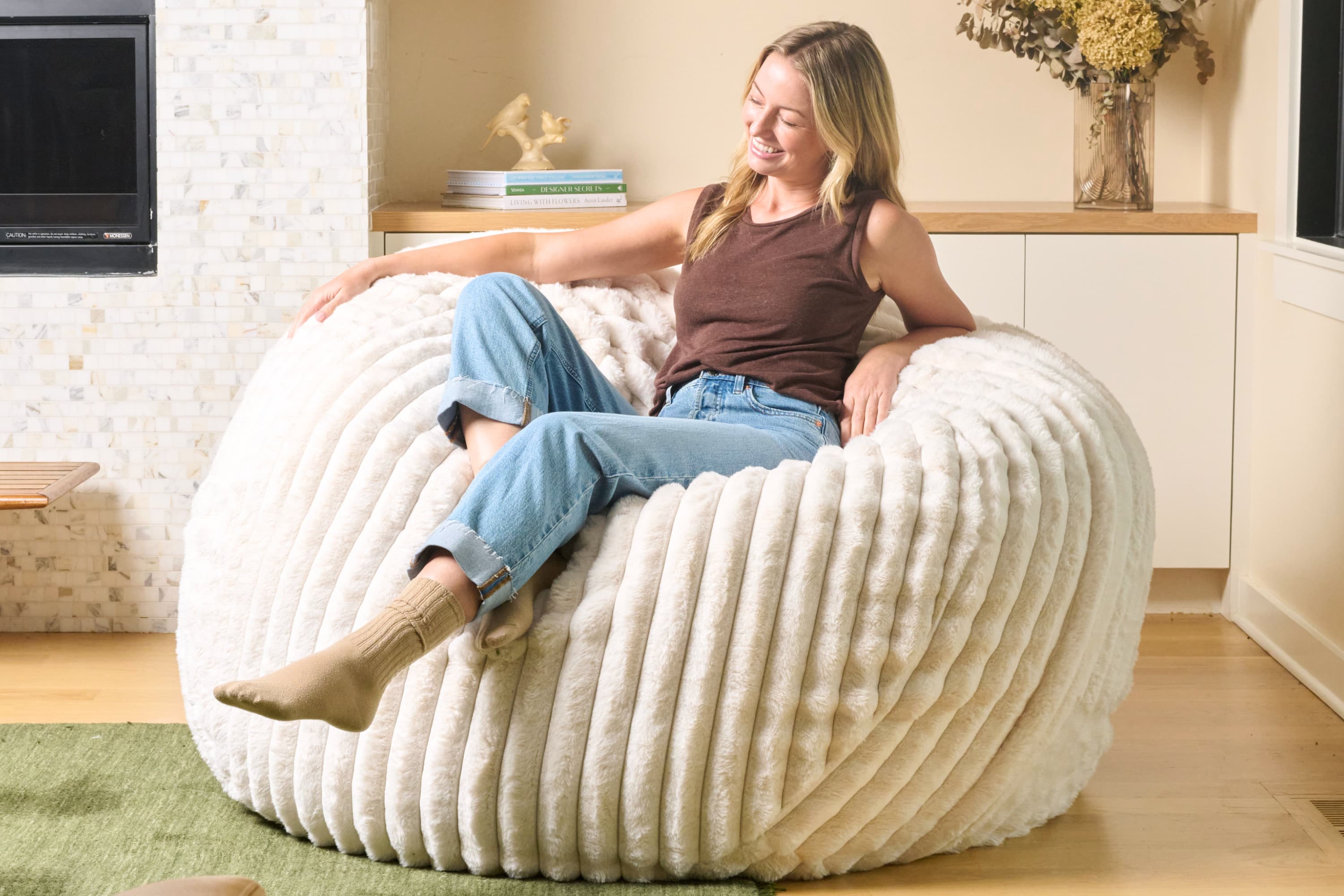 Classic Bean Bag Chair (Standard)