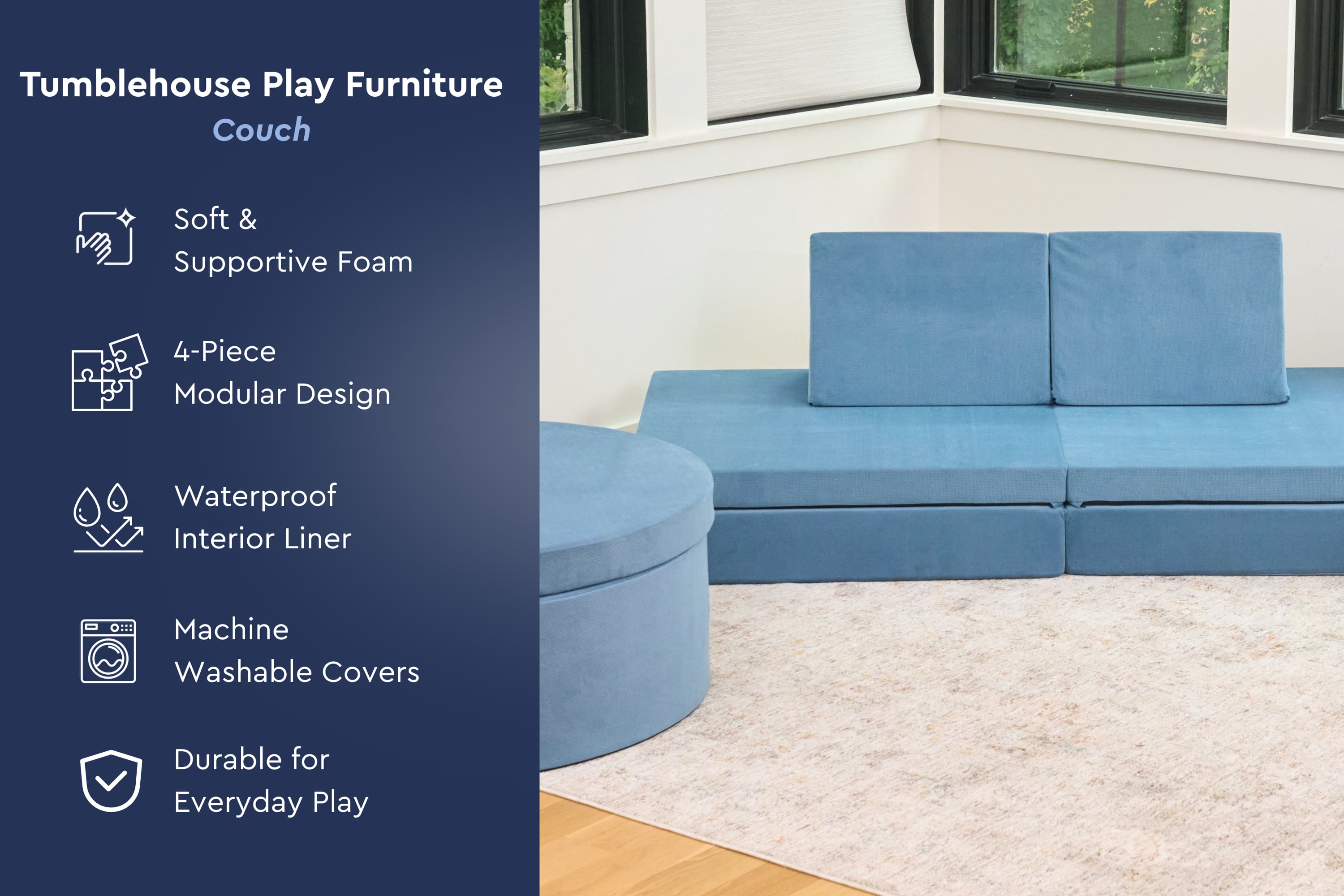 TumbleHouse Play Couch