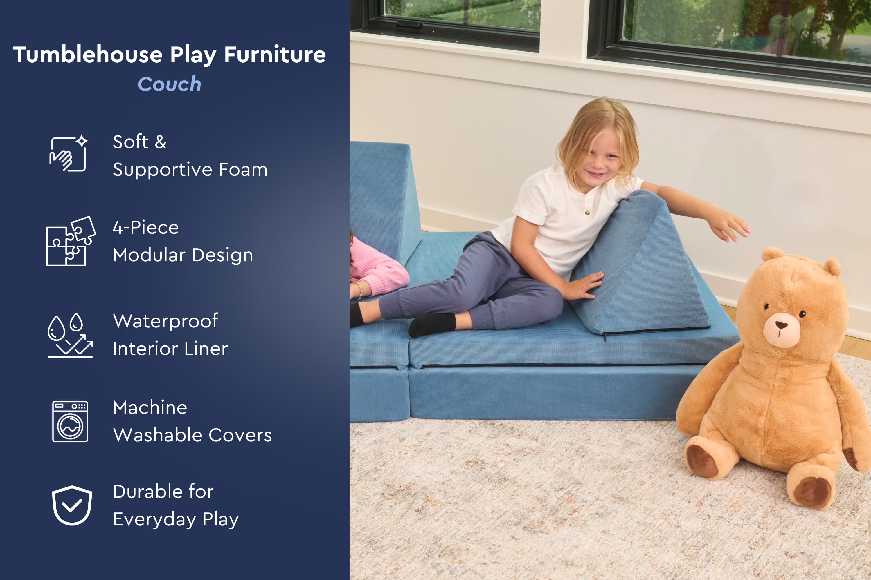 TumbleHouse Play Couch