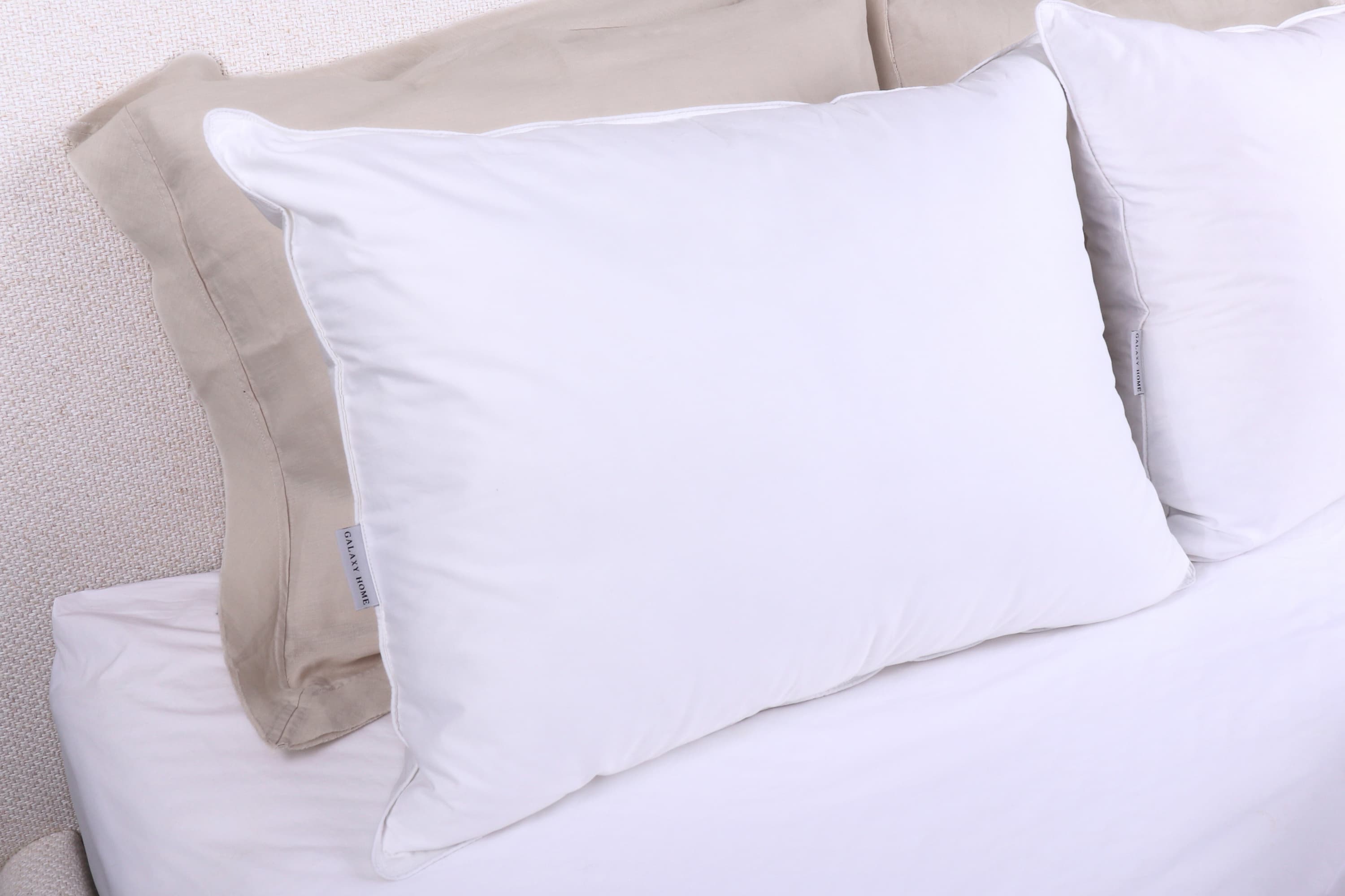 Down + Feather Chamber Pillow
