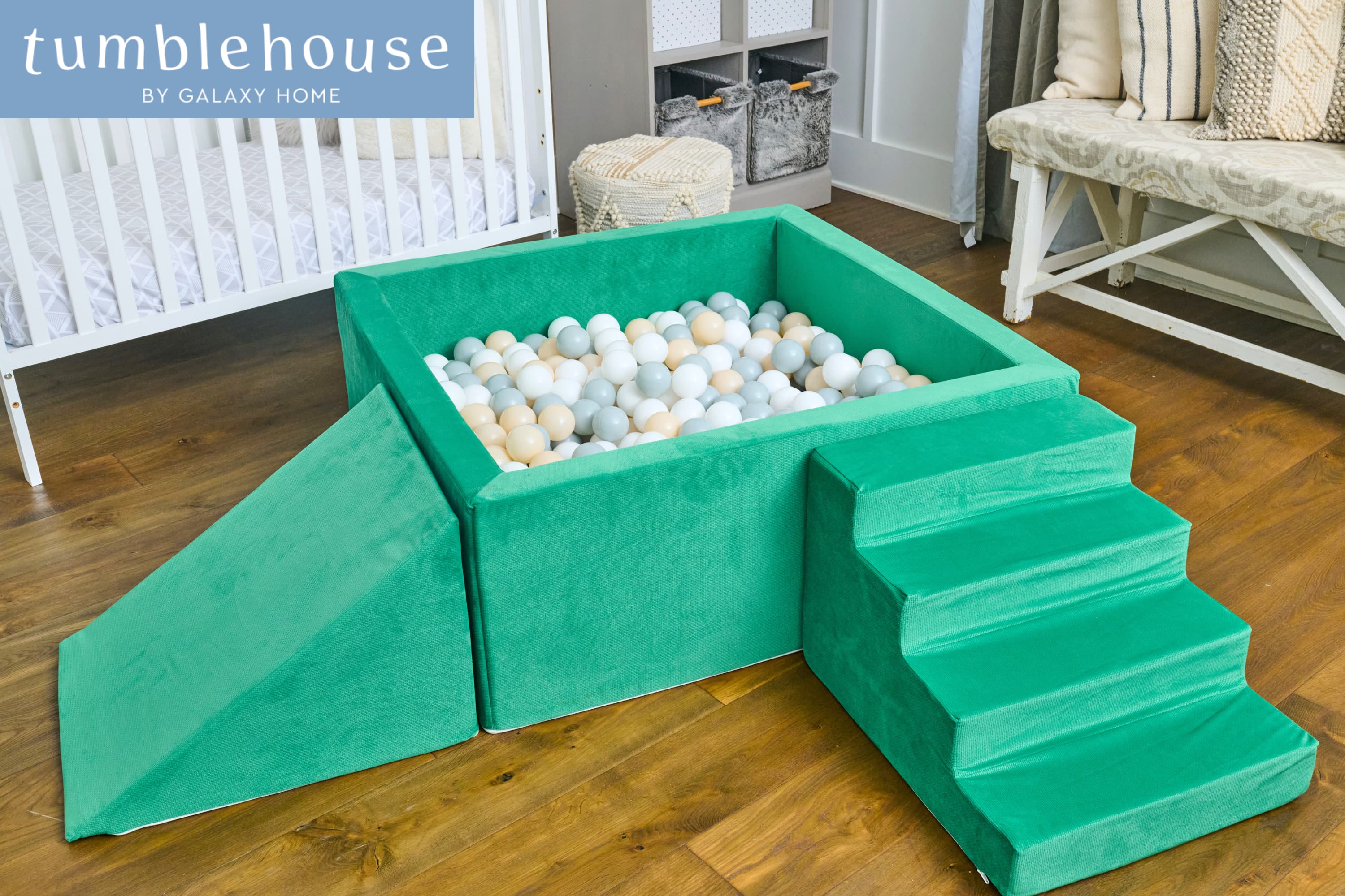 TumbleHouse Bundle (Ball Pit + Ramp + Stairs)