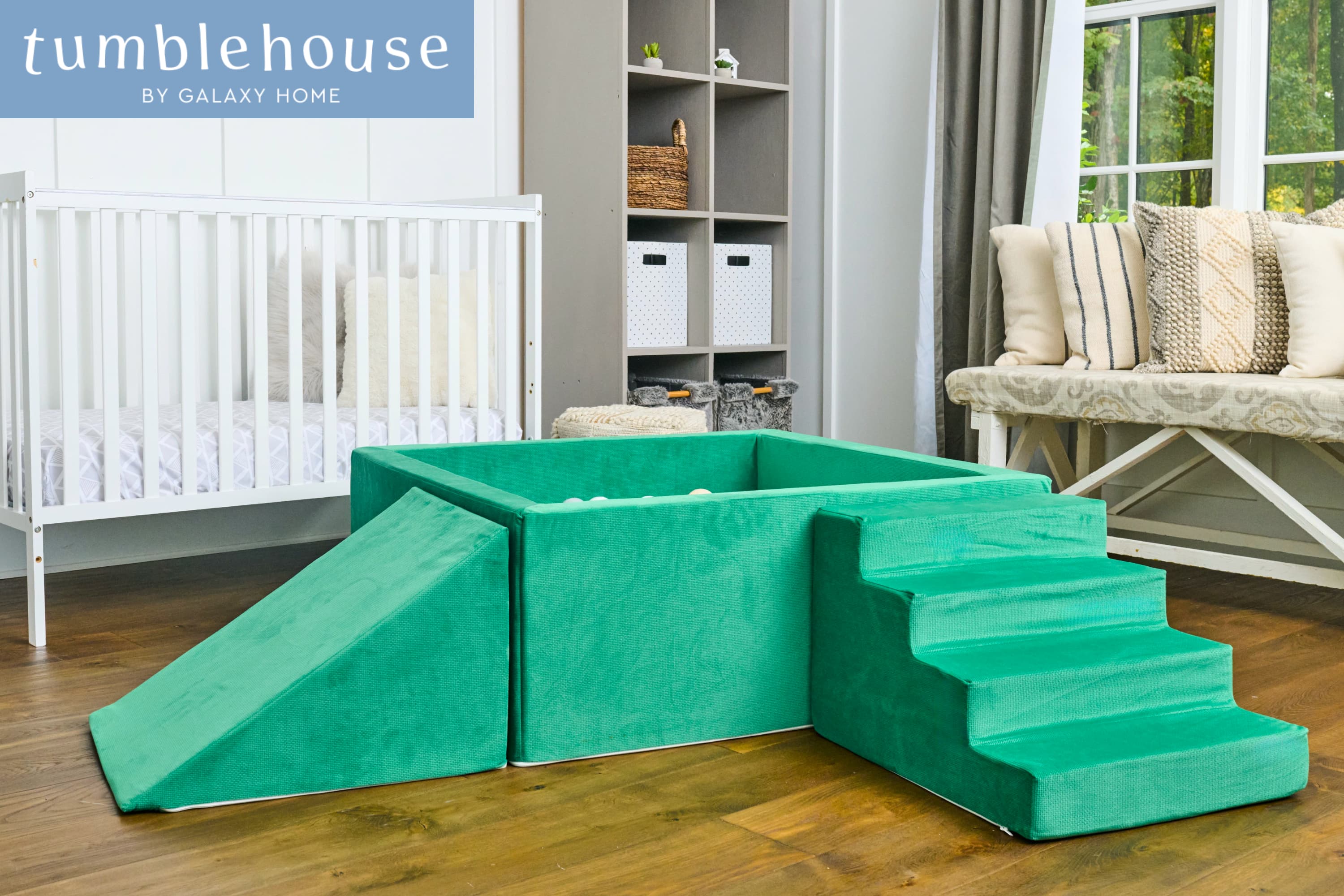 TumbleHouse Foam Ramp + Stairs