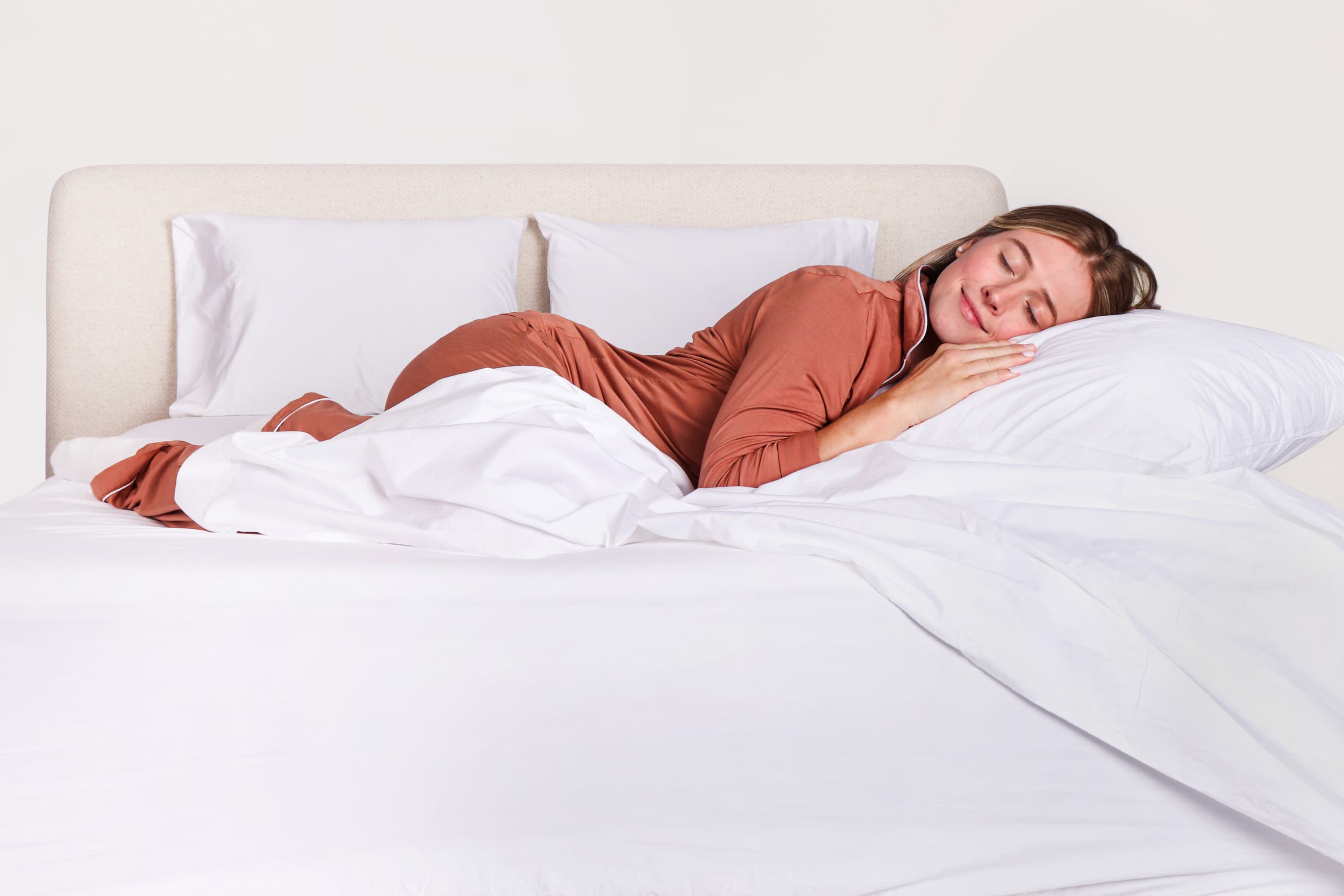 Crisp Percale Cotton Bed Sheets