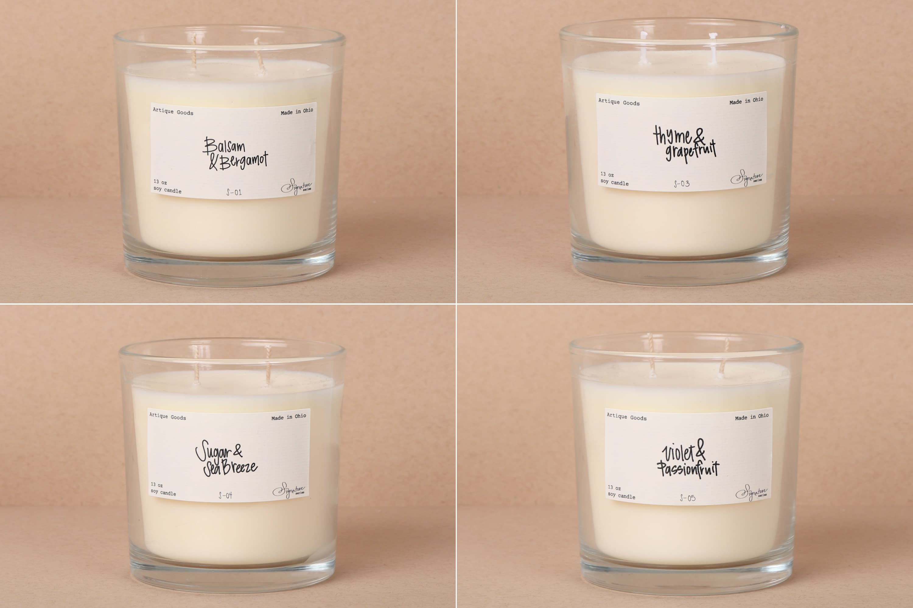 Signature Series Set (4 Candles)