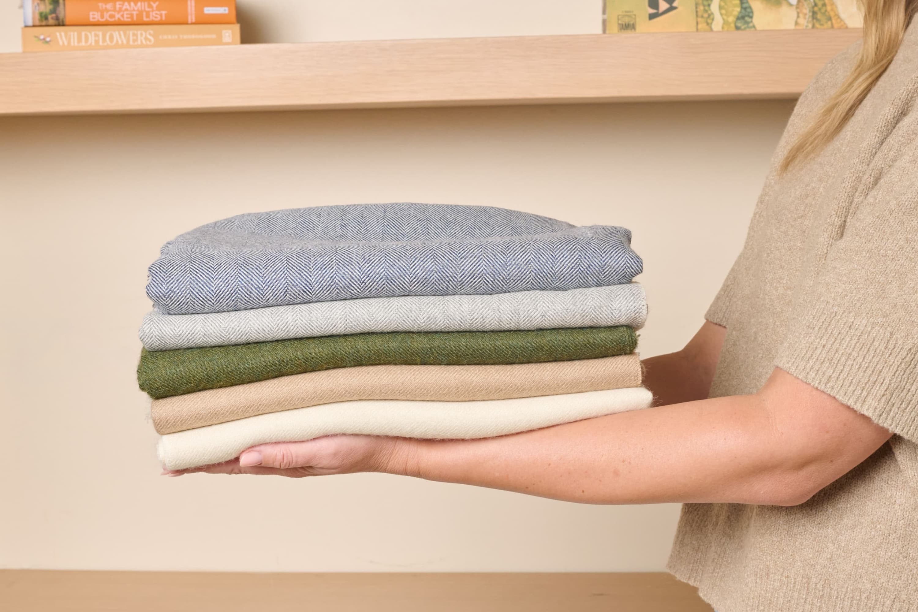 Baby Alpaca Throw Blanket