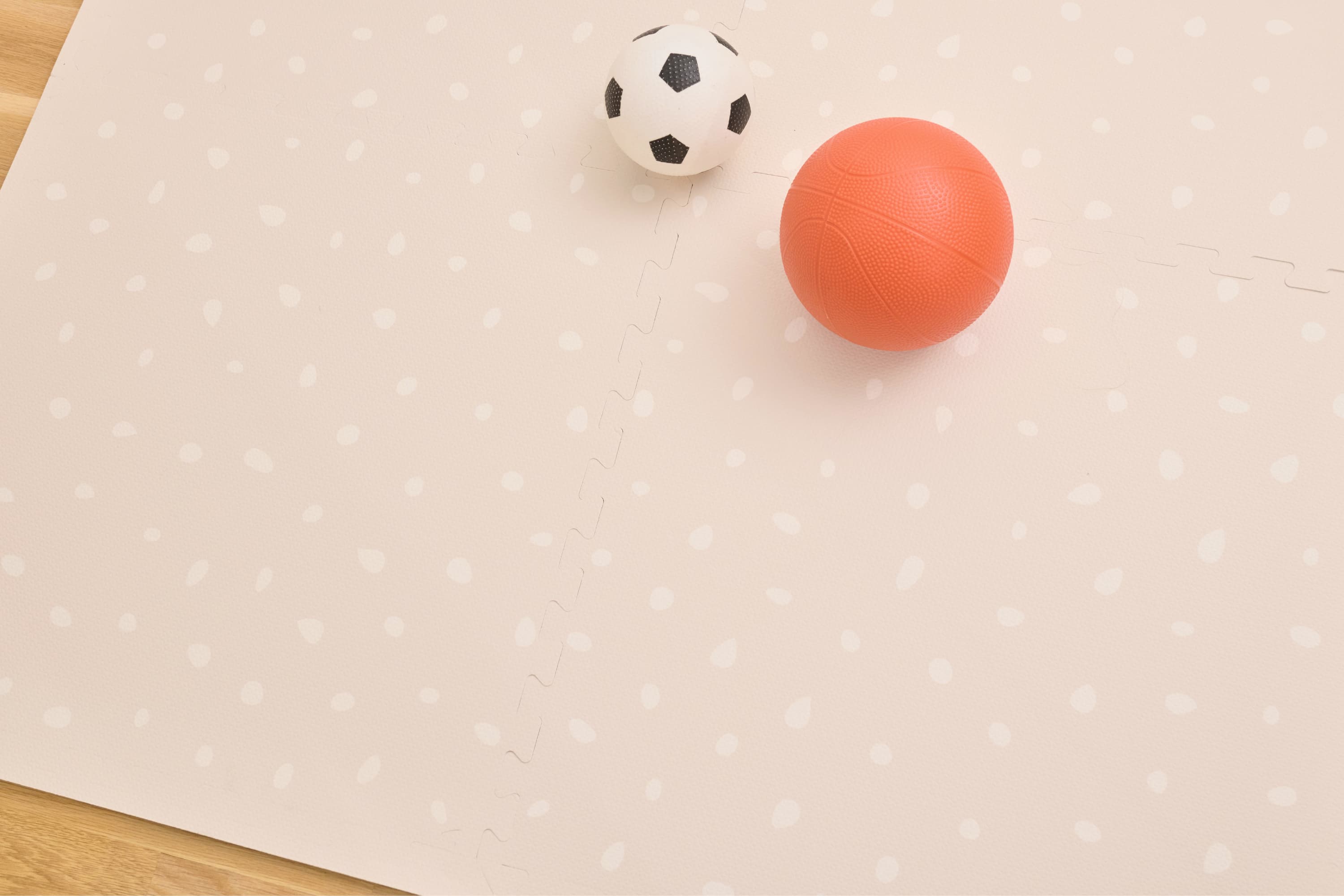 Beige Polka Dot