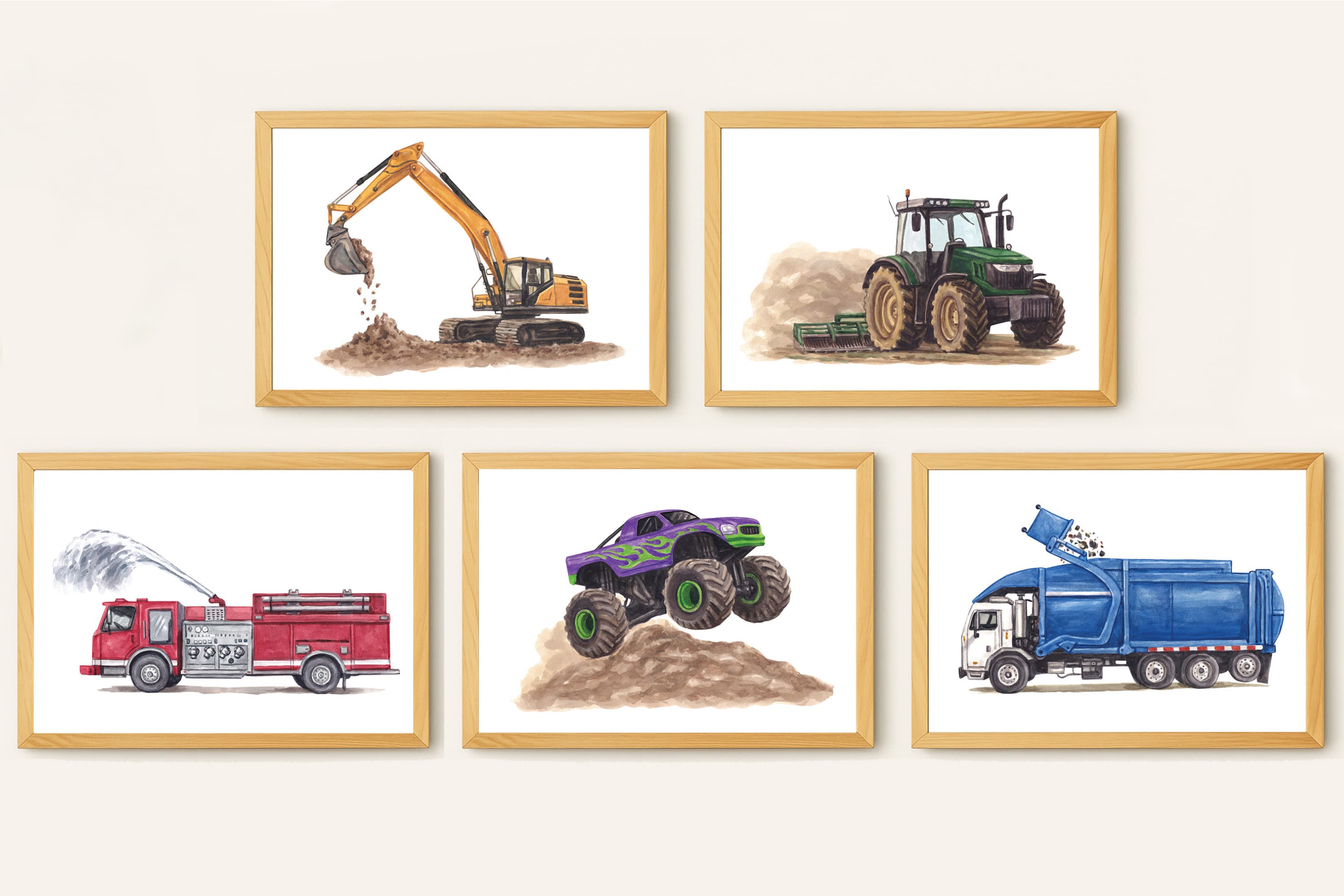 Humongous Trucks Set