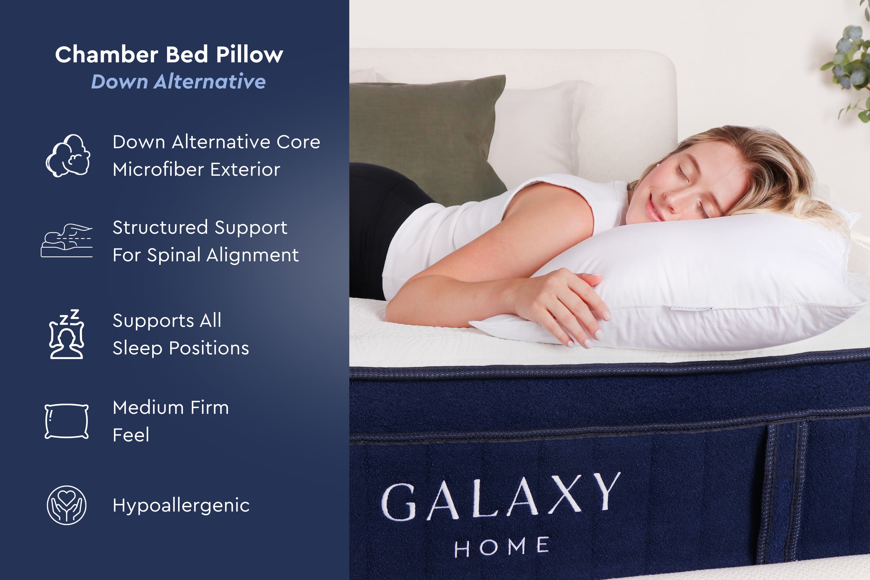 Down Alternative Chamber Pillow