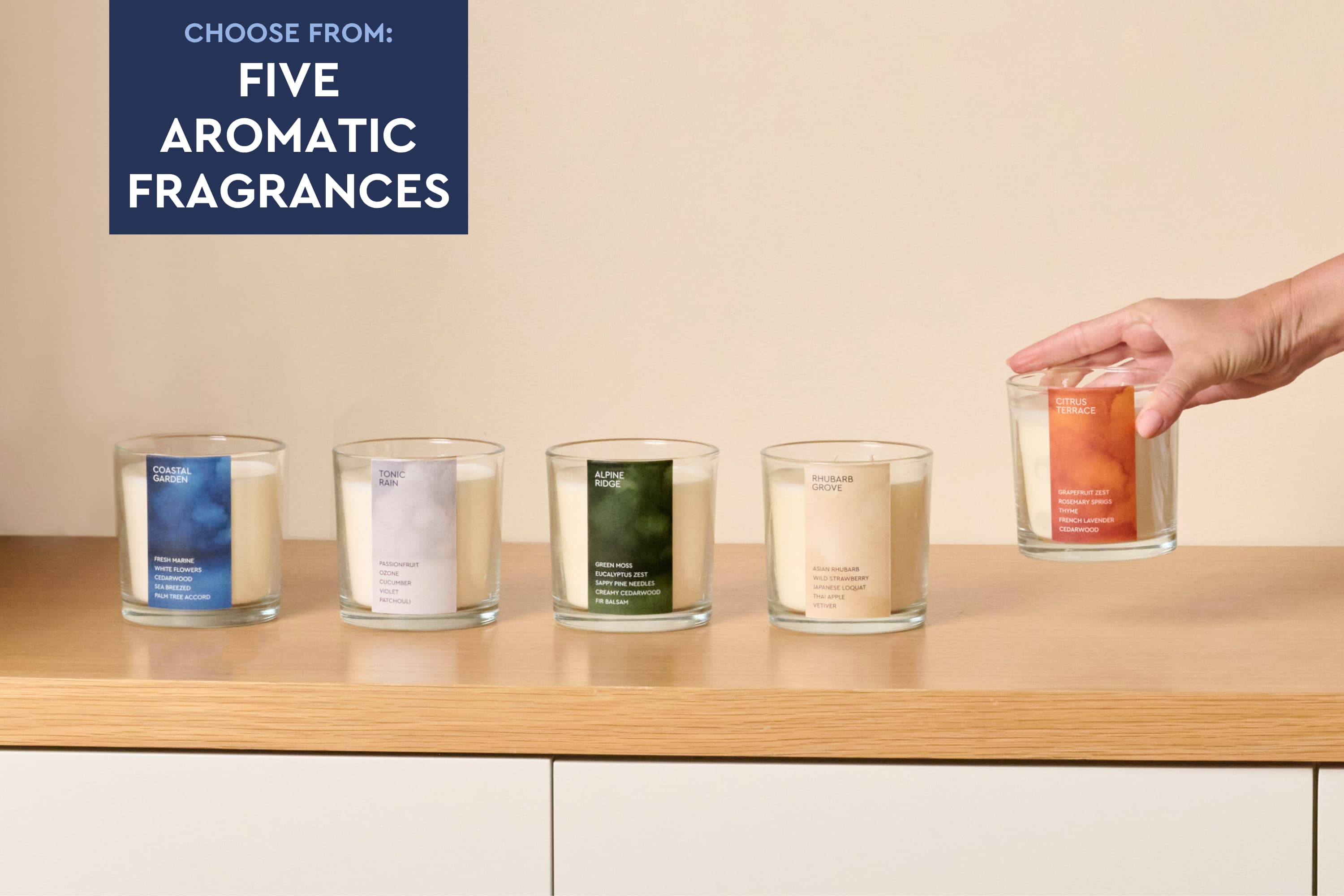 The Watercolor Series Candle